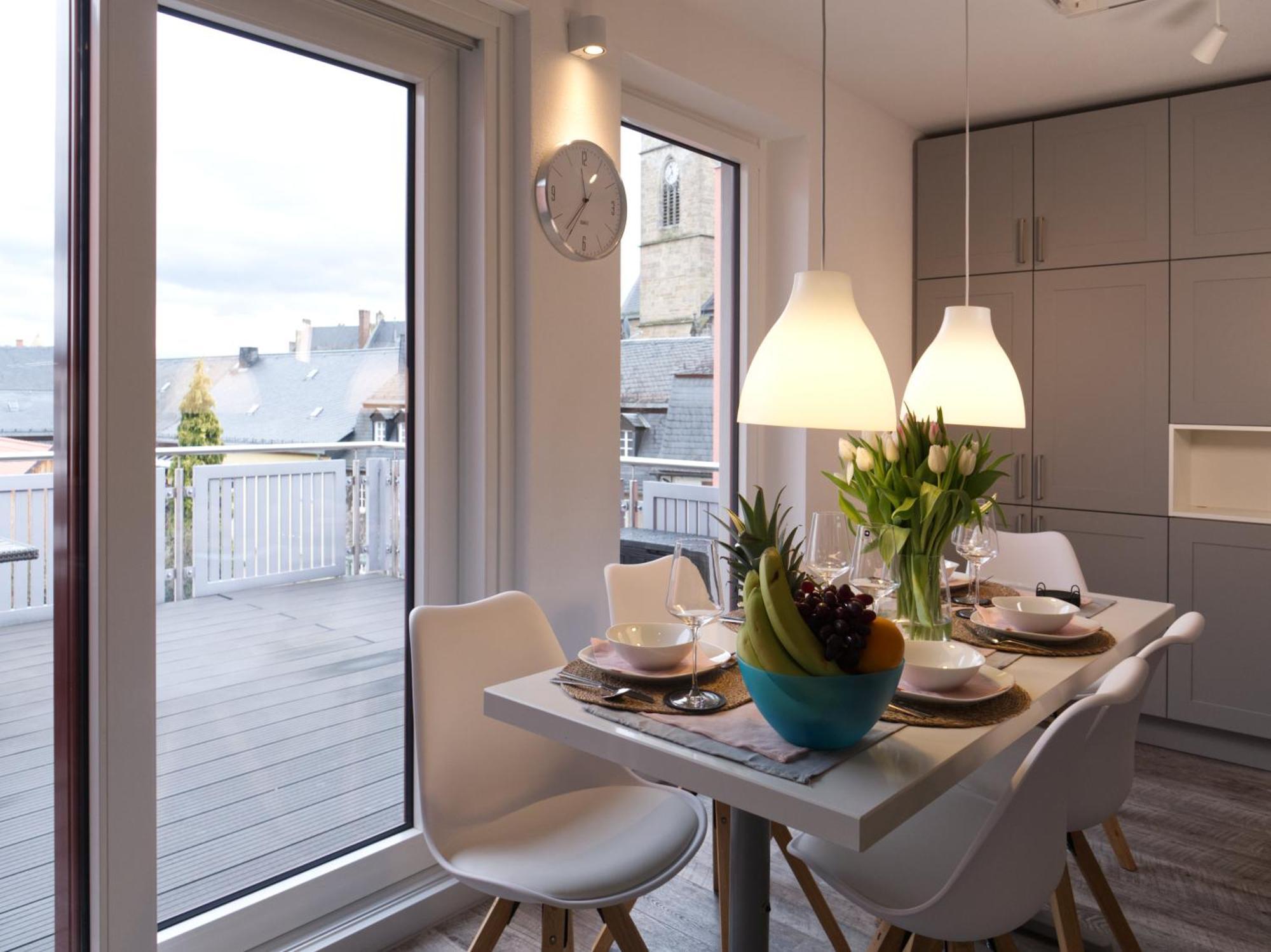Thueringenapartments Boulevard Xxl 5-7 Personen Saalfeld Saale Eksteriør bilde